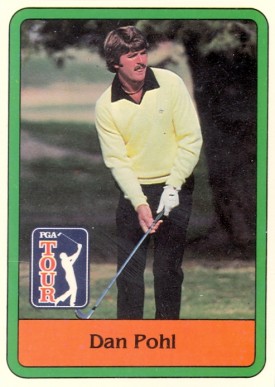 1981 Donruss Golf Dan Pohl #44 Golf Card
