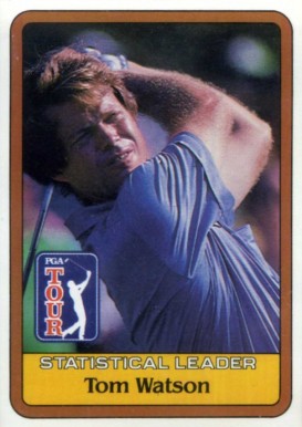 1981 Donruss Golf Tom Watson #Wat Golf Card