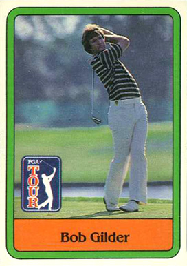 1981 Donruss Golf Bob Gilder #19 Golf Card