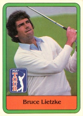 1981 Donruss Golf Bruce Lietzke #16 Golf Card