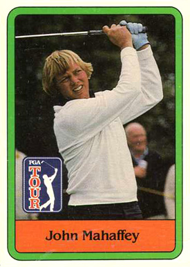 1981 Donruss Golf John Mahaffey #15 Golf Card