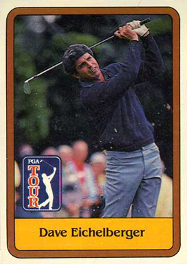 1981 Donruss Golf Dave Eichelberger #31 Golf Card