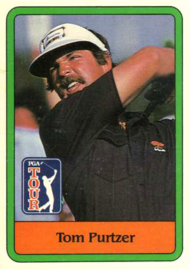 1981 Donruss Golf Tom Purtzer #34 Golf Card