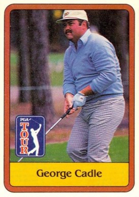 1981 Donruss Golf George Cadle #55 Golf Card