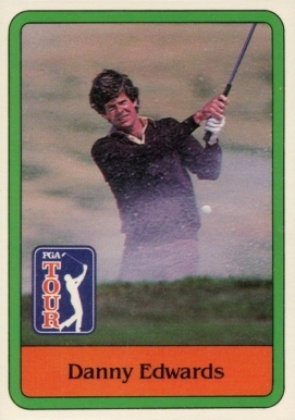 1981 Donruss Golf Danny Edwards #57 Golf Card