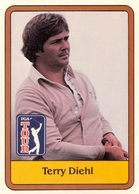 1981 Donruss Golf Terry Diehl #59 Golf Card