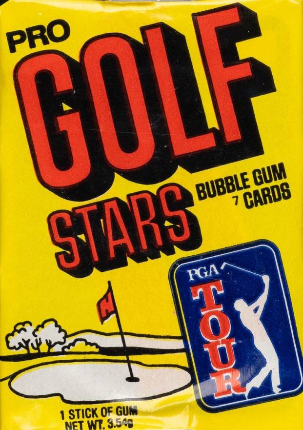 1981 Donruss Golf Wax Pack #WP Golf Card