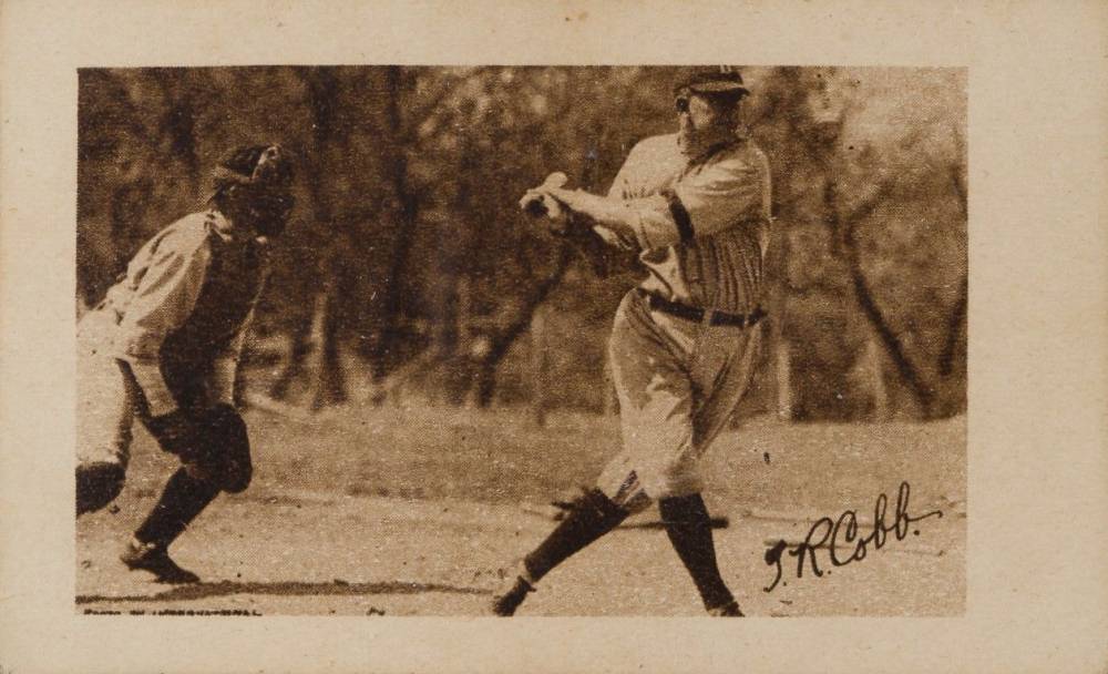 1923 Willard Chocolate T.R. Cobb # Baseball Card