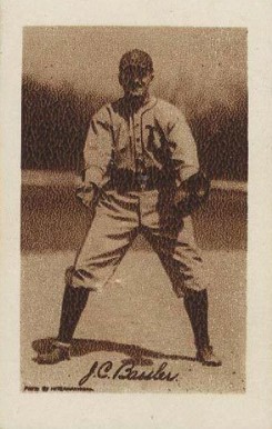 1923 Willard Chocolate J.C. Bassler # Baseball Card