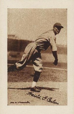 1923 Willard Chocolate Harold G. Carlson # Baseball Card