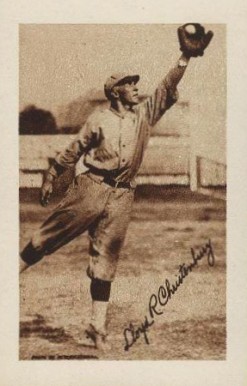 1923 Willard Chocolate Lloyd R. Christenberry # Baseball Card