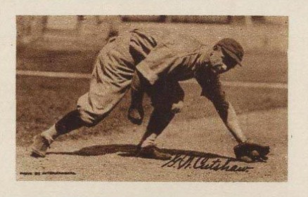 1923 Willard Chocolate G.W. Cutshaw # Baseball Card