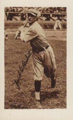 1923 Willard Chocolate Jacob E. Daubert # Baseball Card