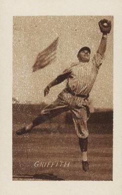 1923 Willard Chocolate Tom Griffith # Baseball Card