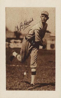 1923 Willard Chocolate W.B. Harris # Baseball Card