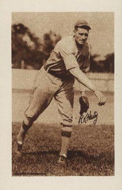 1923 Willard Chocolate R.K. Hasty # Baseball Card