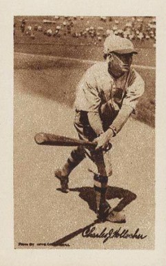 1923 Willard Chocolate Charles J. Hollocher # Baseball Card