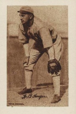 1923 Willard Chocolate H.B. Hooper # Baseball Card