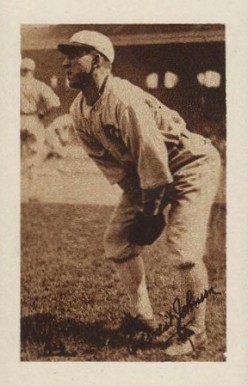 1923 Willard Chocolate Ernest Johnson # Baseball Card