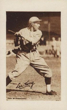 1923 Willard Chocolate Lee King # Baseball Card