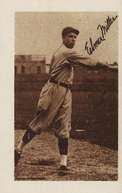 1923 Willard Chocolate Elmer Miller # Baseball Card