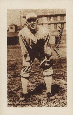 1923 Willard Chocolate J.A. Mostil # Baseball Card