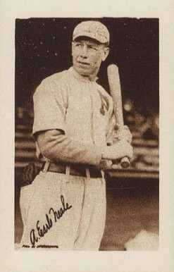 1923 Willard Chocolate A. Earle Neale # Baseball Card