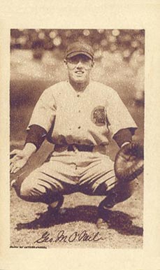 1923 Willard Chocolate Geo. M. O'Neil # Baseball Card