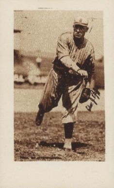 1923 Willard Chocolate Edw. J. Pfeffer # Baseball Card