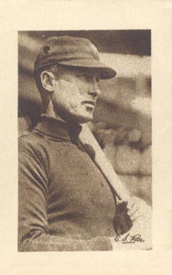 1923 Willard Chocolate E.S. Rice # Baseball Card