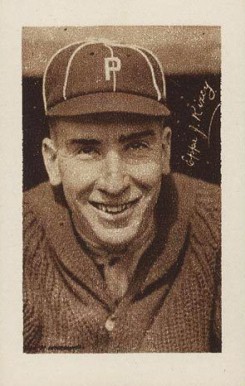 1923 Willard Chocolate Eppa J. Rixey # Baseball Card