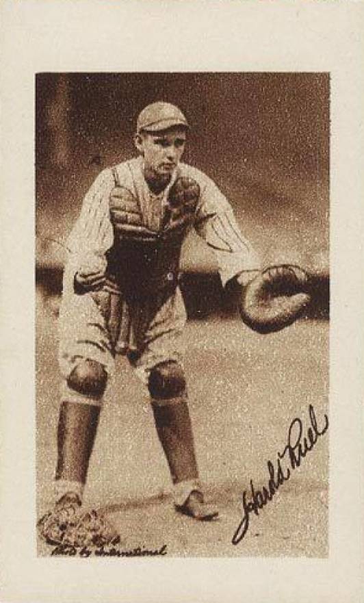 1923 Willard Chocolate Harold Ruel # Baseball Card