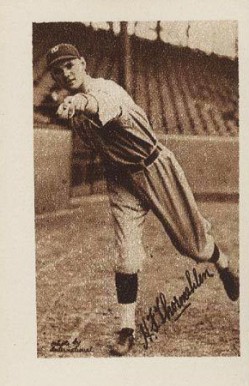 1923 Willard Chocolate H.F. Tormahlen # Baseball Card