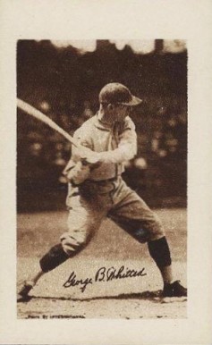 1923 Willard Chocolate George B. Whitted # Baseball Card