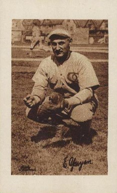 1923 Willard Chocolate E. Yaryan # Baseball Card