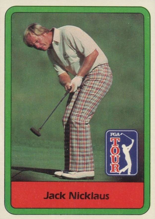 1982 Donruss Golf Jack Nicklaus #16 Boxing & Other Card