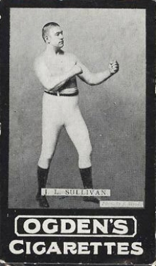 1902 Ogden's Ltd. Tabs General Interest Series B J.L. Sullivan #79 Other Sports Card