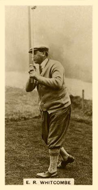1928 J. Milhoff & Co. E.R. Whitcombe #27 Golf Card