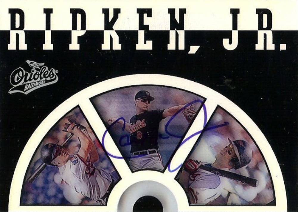1995 Leaf Slideshow Cal Ripken Jr. #4A Baseball Card