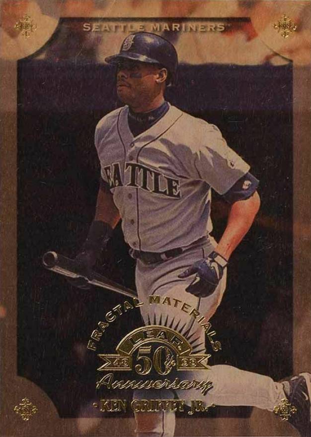 1998 Leaf Fractal Materials Ken Griffey Jr. #100 Baseball Card
