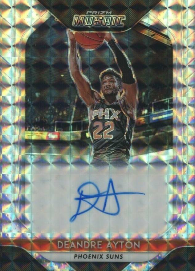 2018 Panini Prizm Mosaic Autographs DeAndre Ayton #MODA Basketball Card