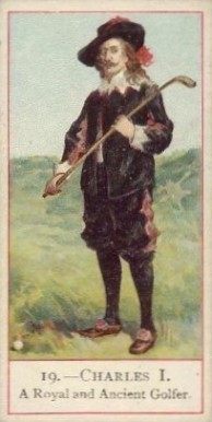 1900 Cope Bros & Co. Cope's Golfers Charles I #19 Golf Card