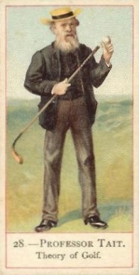 1900 Cope Bros & Co. Cope's Golfers Professor Tait #28 Golf Card