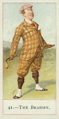 1900 Cope Bros & Co. Cope's Golfers The Brassey #41 Golf Card
