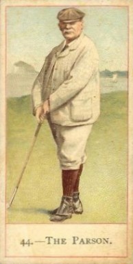1900 Cope Bros & Co. Cope's Golfers The Parson #44 Golf Card