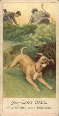 1900 Cope Bros & Co. Cope's Golfers Lost Ball #50 Golf Card