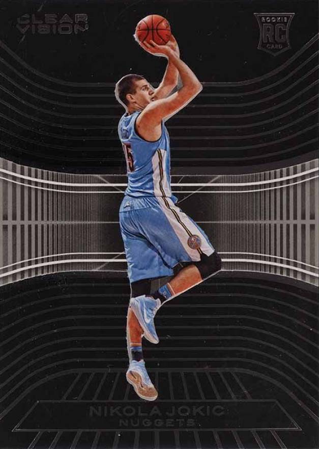 2015 Panini Clear Vision Nikola Jokic #99 Basketball Card