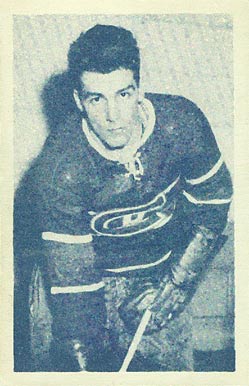 1952 Juniors Blue Tint Henri Richard #139 Hockey Card