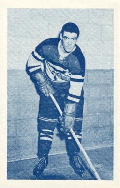 1952 Juniors Blue Tint Jean-Guy Gendron #40 Hockey Card