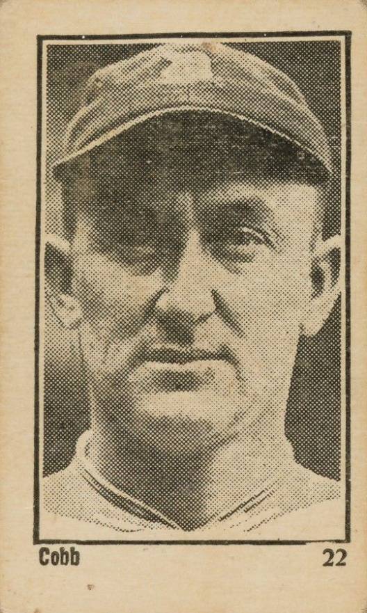 1923 Maple Crispette Cobb #22 Baseball Card